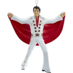 Elvis Presley - White Suite Red Cape