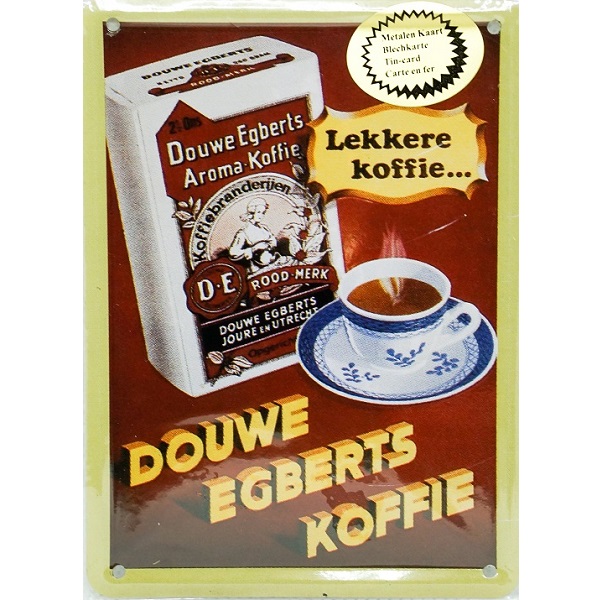 Douwe Egberts Koffie Retroborden