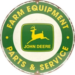 Round Sign - John Deere Farm Equipment