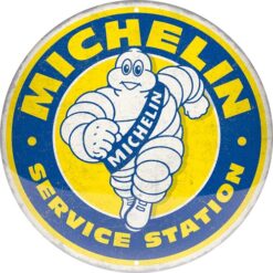 Round Sign - Michelin - Service Station