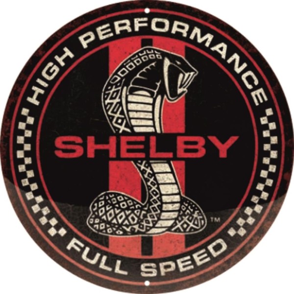 Round Sign - Shelby - High Performance Full Speed