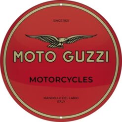 Round Sign - Moto Guzzi Motorcycles