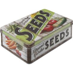 Tin Box Plat - Garden Seeds
