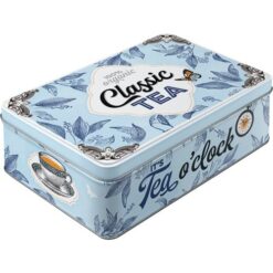 Tin Box Flat - Classic Tea