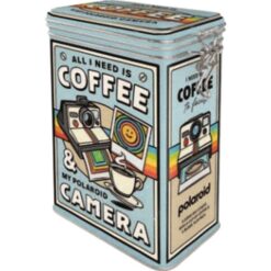 Clip Top Box - Polaroid - Coffee And Camera