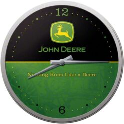 Wandklok - John Deere - Nothing Runs Like A Deere
