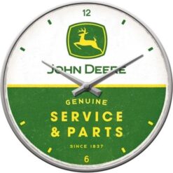 Wandklok - John Deere - Genuine Service & Parts Since 1837