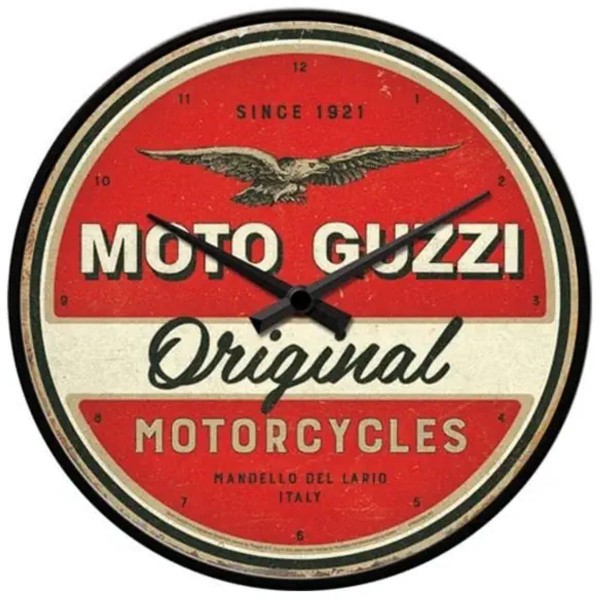 Wandklok - Moto Guzzi Original Motorcycles