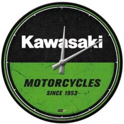 Wandklok - Kawasaki Motorcycles Since 1953