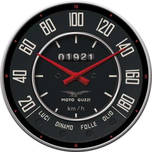 Wandklok - Moto Guzzi