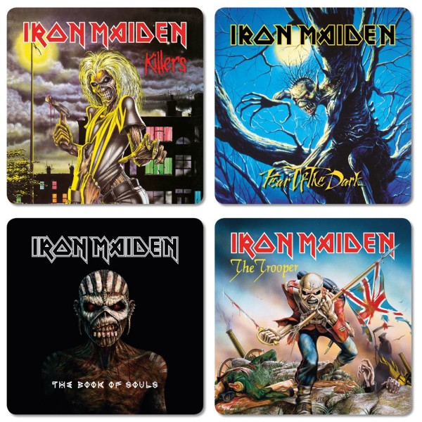 Iron Maiden Coaster Set Of 4 - Afbeelding 2