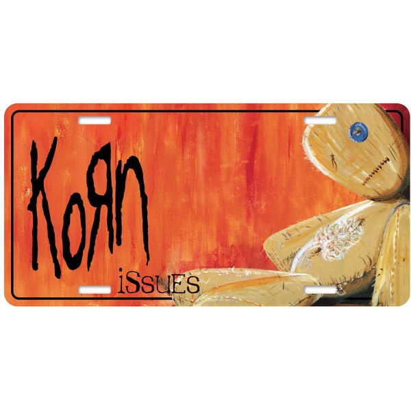 Number Plate - Korn - Issues