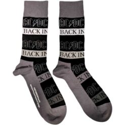 Sokken – AC/DC Back In Black - maat 40-45