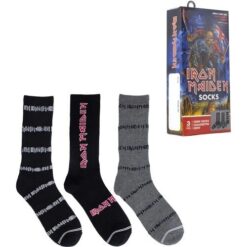 Sokken Gift Box 3-Pack - Maat 40-46 - Iron Maiden