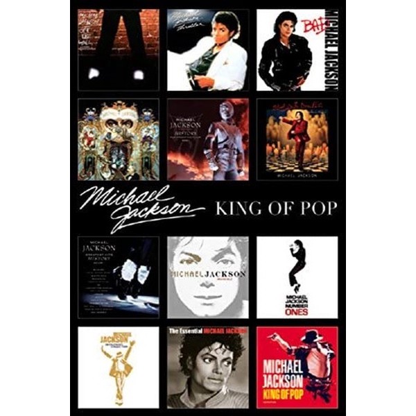 Michael Jackson Collage The King Of Pop