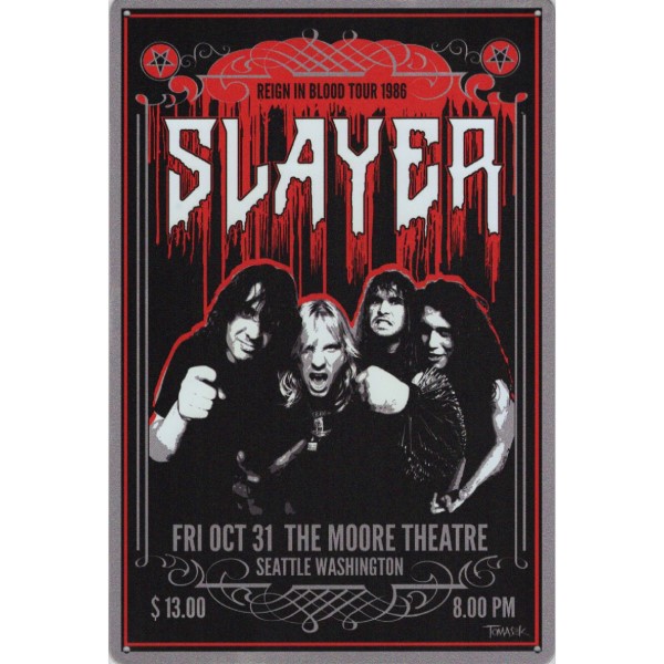 slayer reign in blood tour