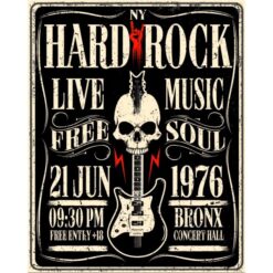 Hard Rock - Live Music 1976 Bronx Concert Hall