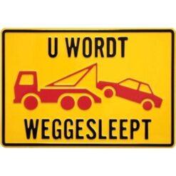 U Wordt Weggesleept