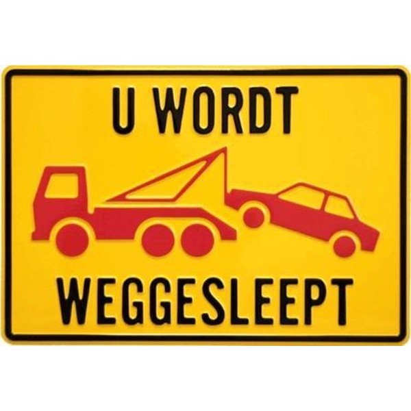 U Wordt Weggesleept